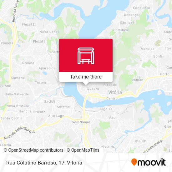 Rua Colatino Barroso, 17 map