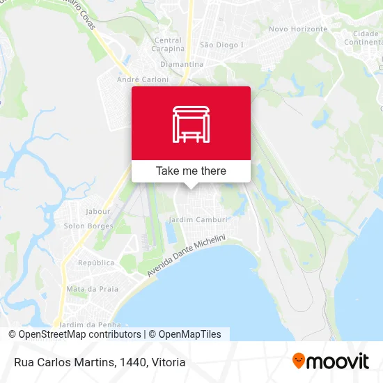 Rua Carlos Martins, 1440 map