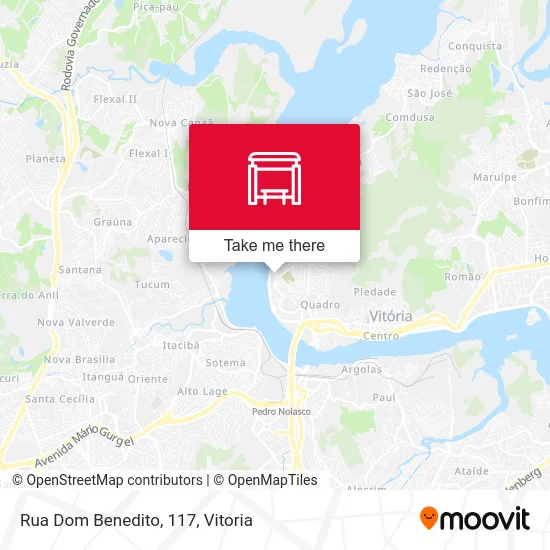 Rua Dom Benedito, 117 map