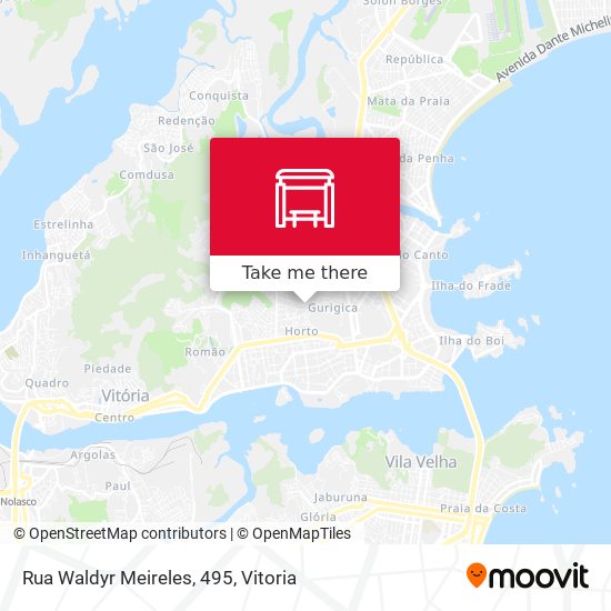 Rua Waldyr Meireles, 495 map