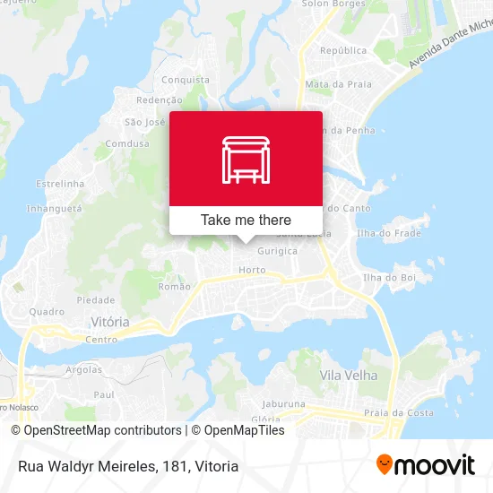 Rua Waldyr Meireles, 181 map