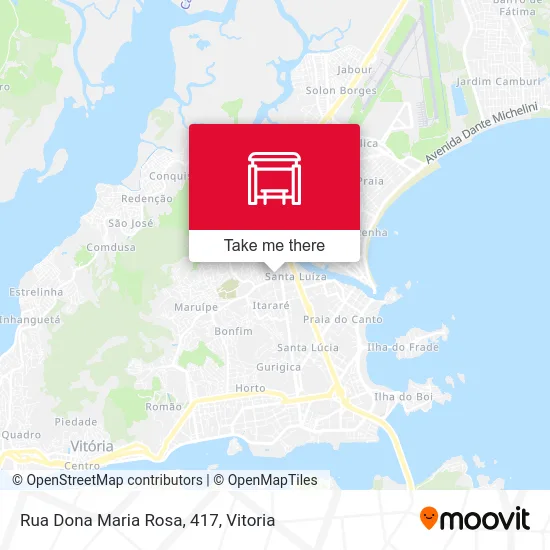 Rua Dona Maria Rosa, 417 map