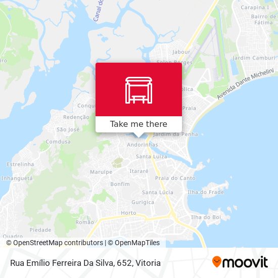 Rua Emílio Ferreira Da Silva, 652 map