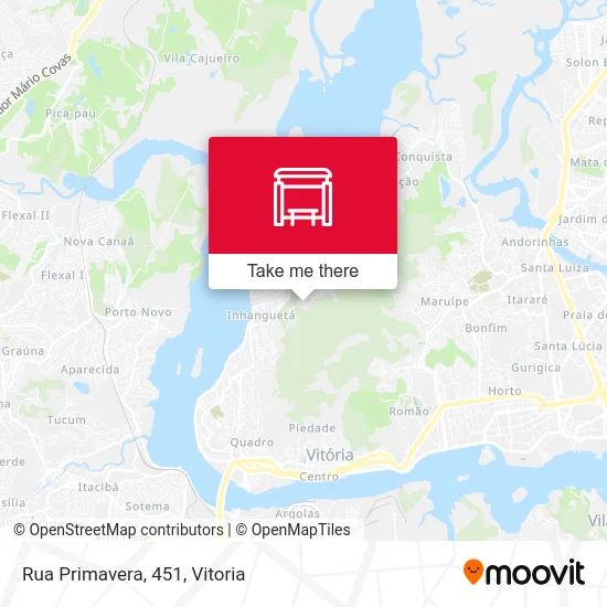 Rua Primavera, 451 map