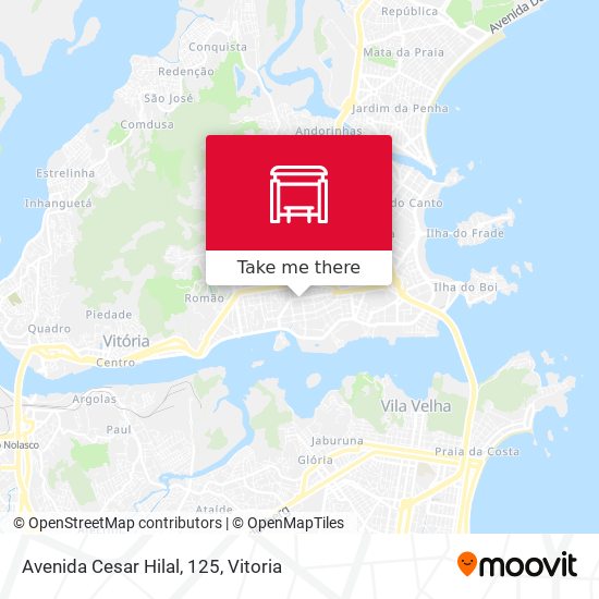 Avenida Cesar Hilal, 125 map
