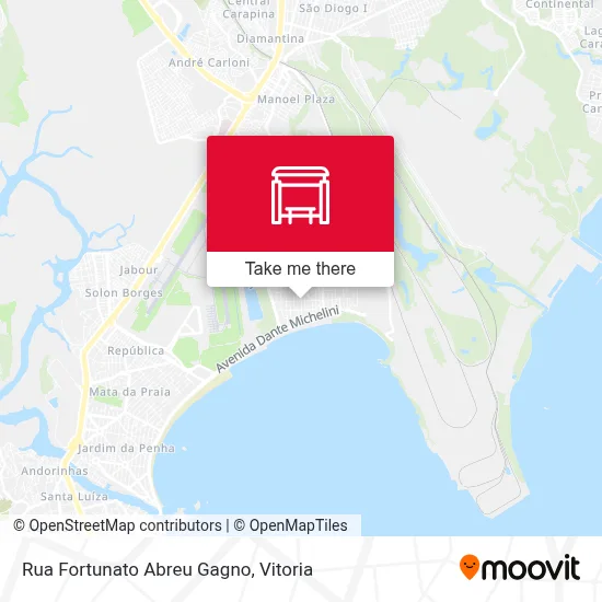 Rua Fortunato Abreu Gagno map