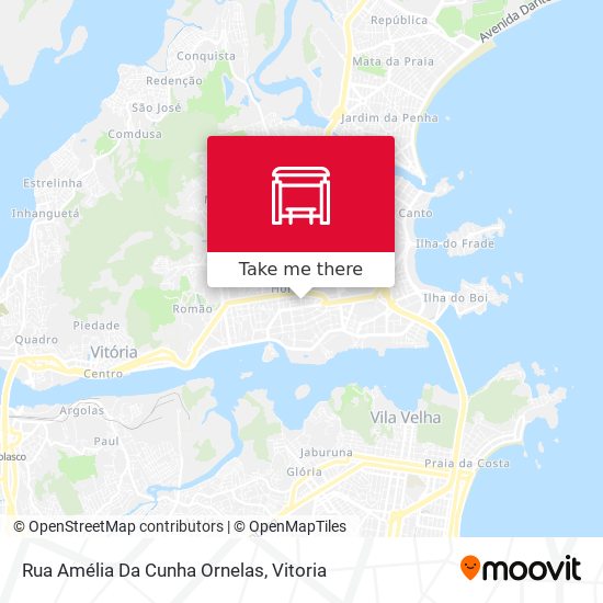 Mapa Rua Amélia Da Cunha Ornelas