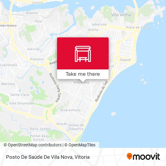 Posto De Saúde De Vila Nova map