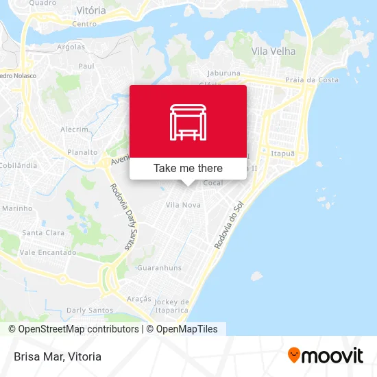 Brisa Mar map