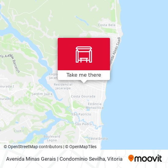 Avenida Minas Gerais | Condomínio Sevilha map