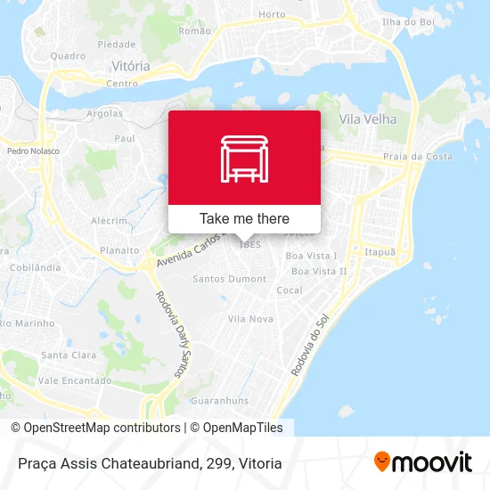 Praça Assis Chateaubriand, 299 map