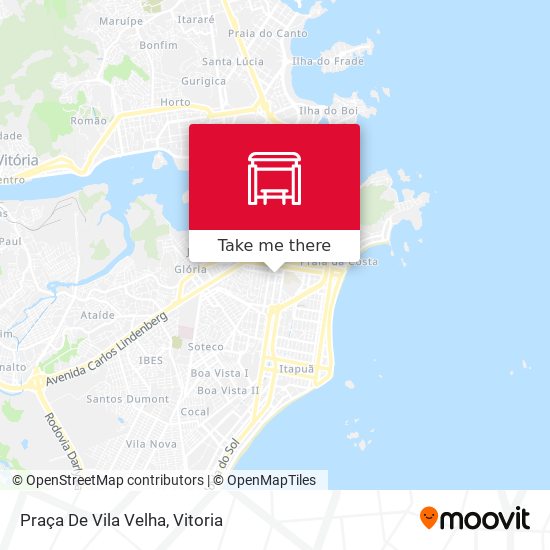 Mapa Praça De Vila Velha