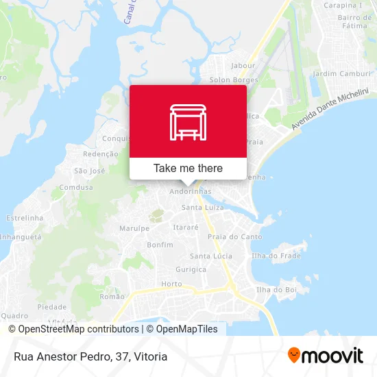 Rua Anestor Pedro, 37 map