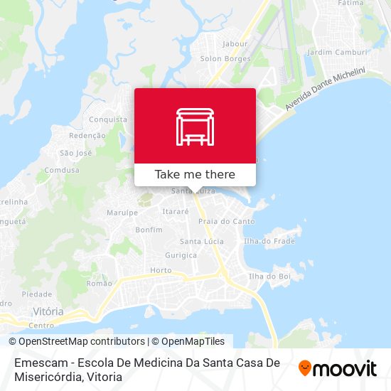 Emescam - Escola De Medicina Da Santa Casa De Misericórdia map