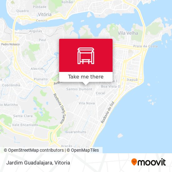 Mapa Jardim Guadalajara