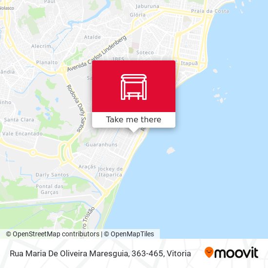 Mapa Rua Maria De Oliveira Maresguia, 363-465