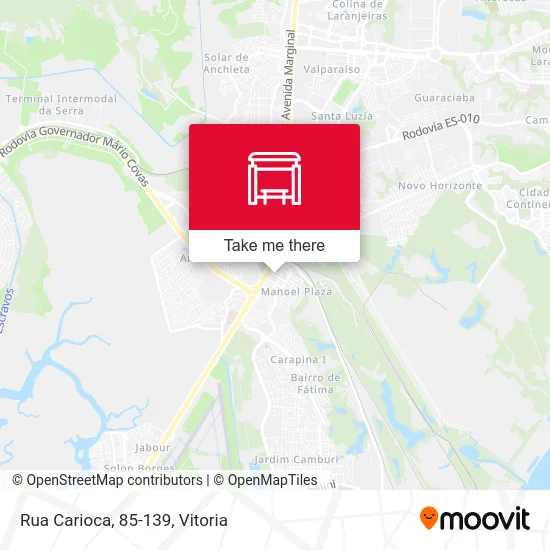 Rua Carioca, 85-139 map