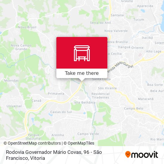 Rodovia Governador Mário Covas, 96 - São Francisco map