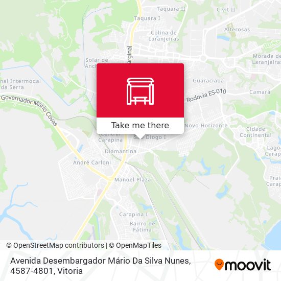 Avenida Desembargador Mário Da Silva Nunes, 4587-4801 map