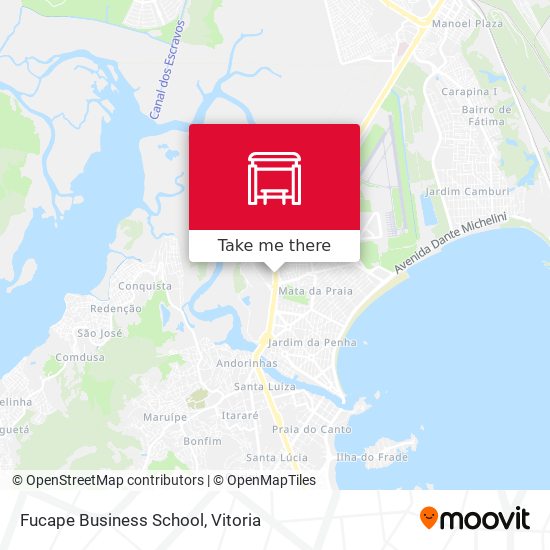 Fucape Business School map