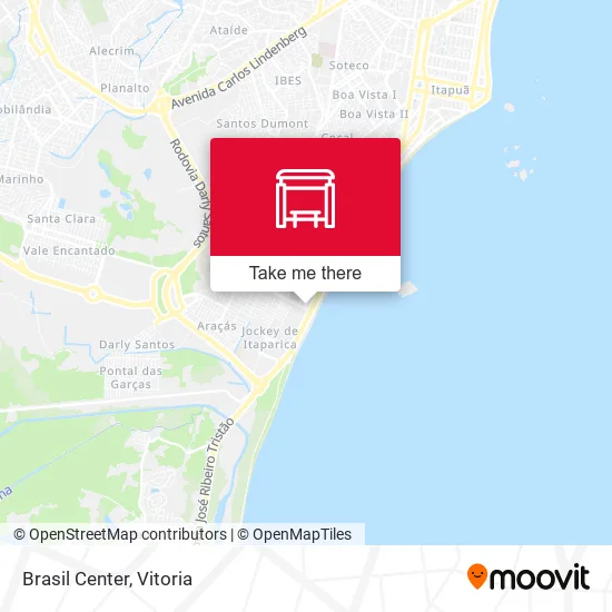 Brasil Center map