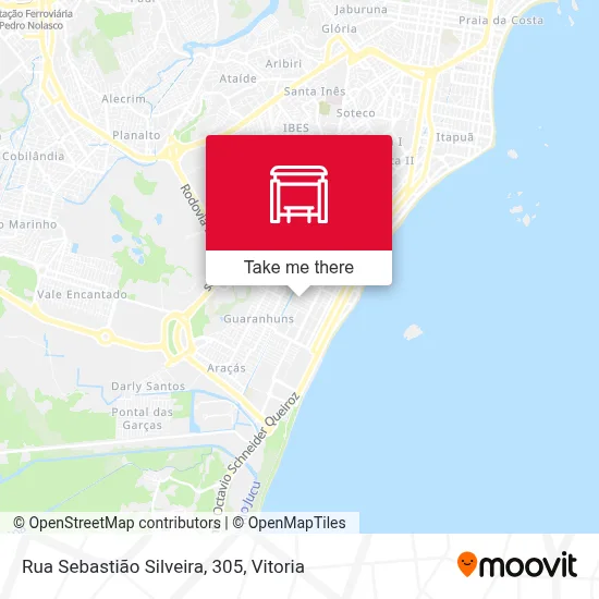 Rua Sebastião Silveira, 305 map