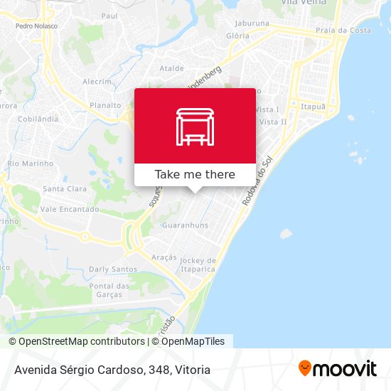 Avenida Sérgio Cardoso, 348 map