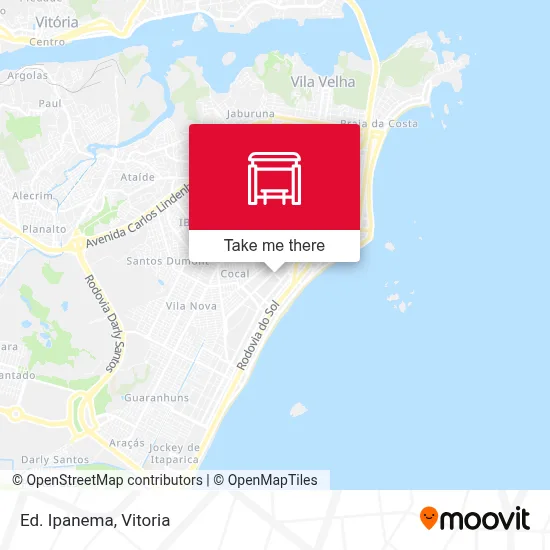 Ed. Ipanema map