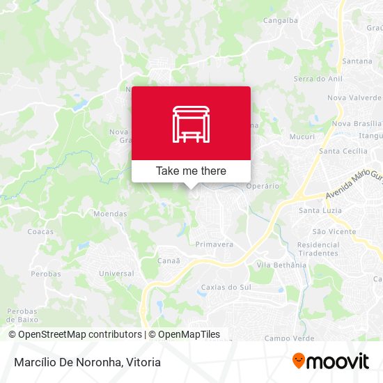 Marcílio De Noronha map