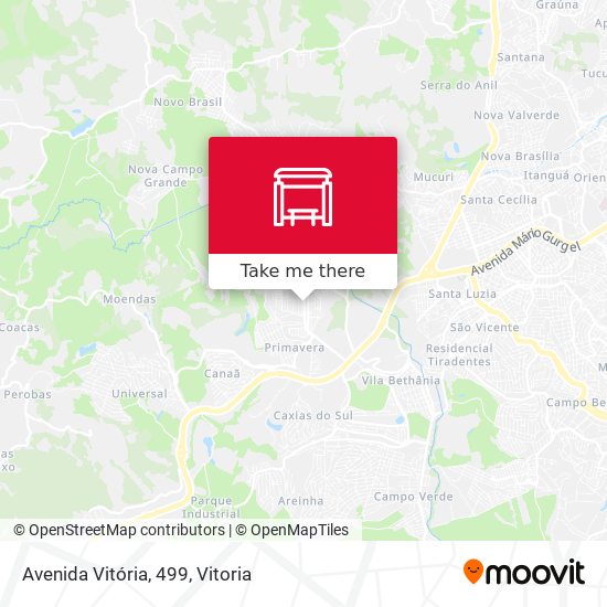 Avenida Vitória, 499 map