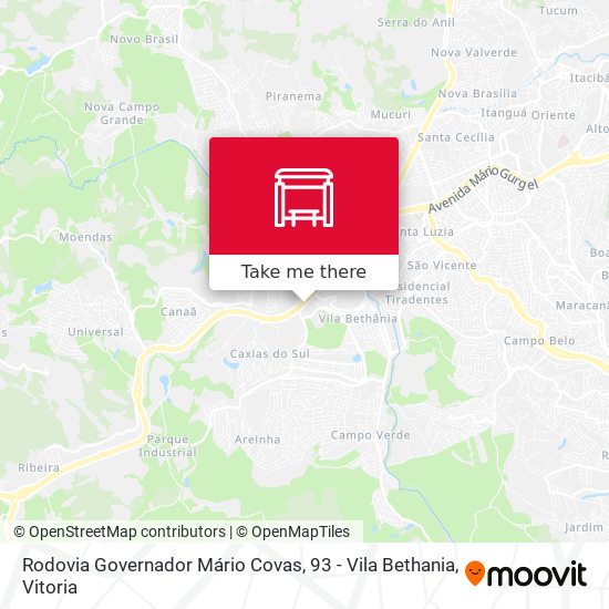 Rodovia Governador Mário Covas, 93 - Vila Bethania map