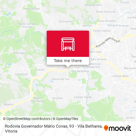 Rodovia Governador Mário Covas, 93 - Vila Bethania map
