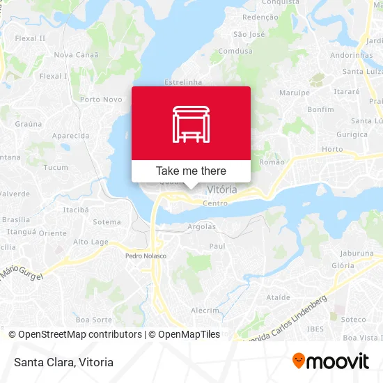 Santa Clara map