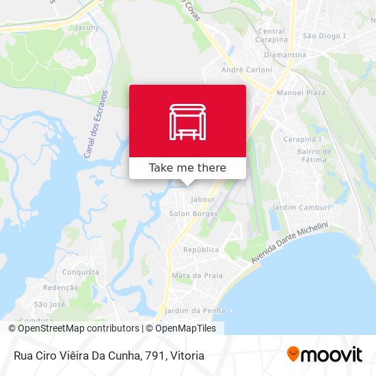Rua Ciro Viêira Da Cunha, 791 map