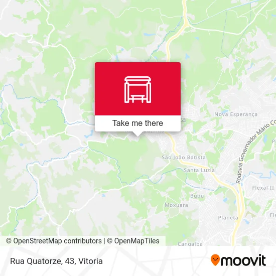 Rua Quatorze, 43 map