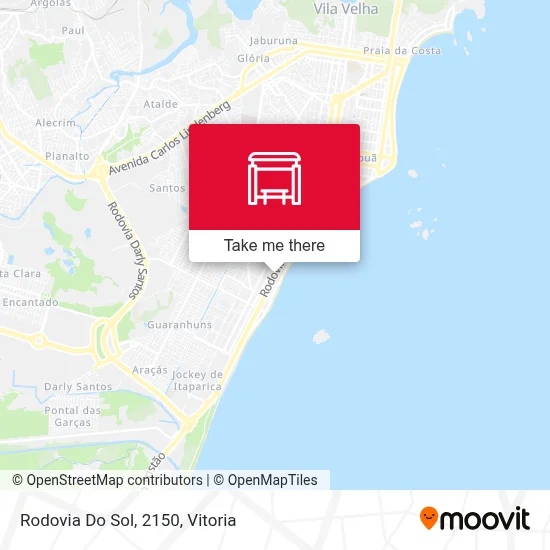 Rodovia Do Sol, 2150 map