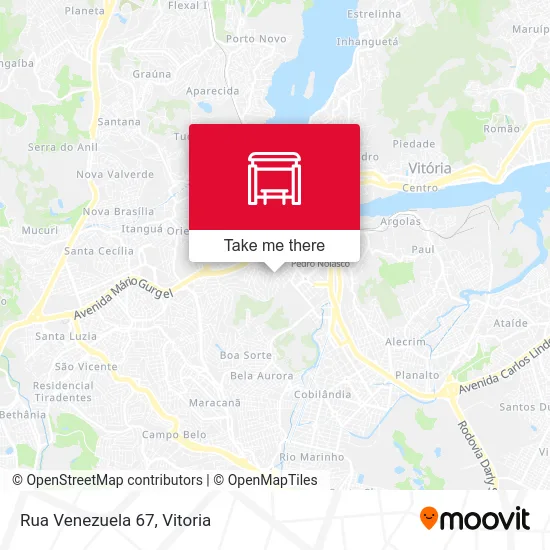 Rua Venezuela 67 map
