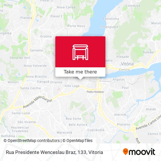 Mapa Rua Presidente Wenceslau Braz, 133