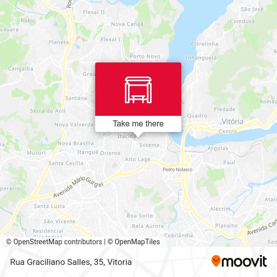 Rua Graciliano Salles, 35 map