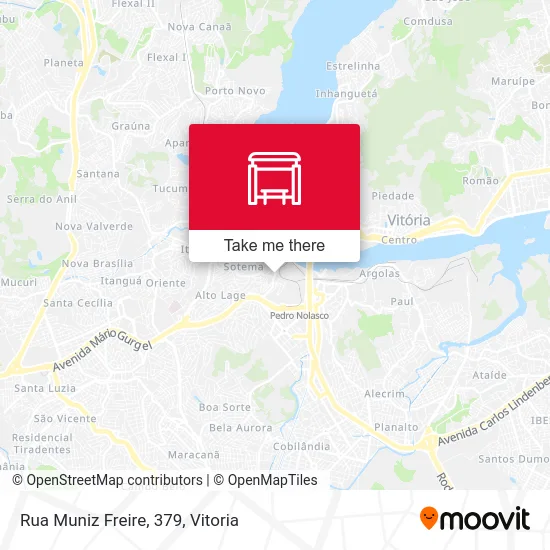 Rua Muniz Freire, 379 map