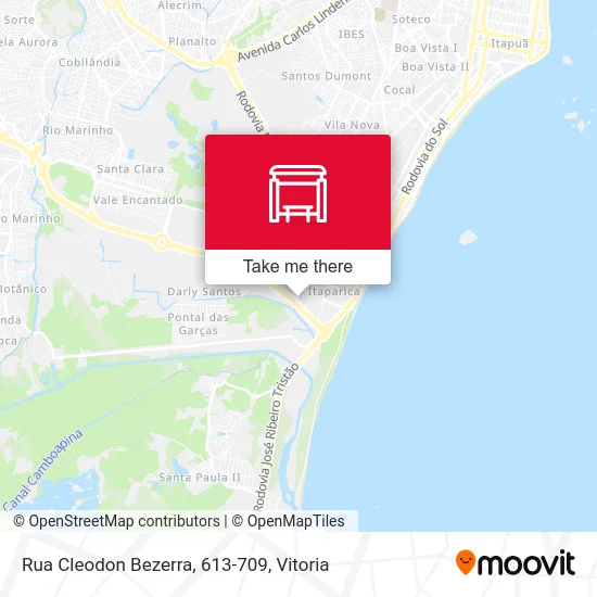 Rua Cleodon Bezerra, 613-709 map