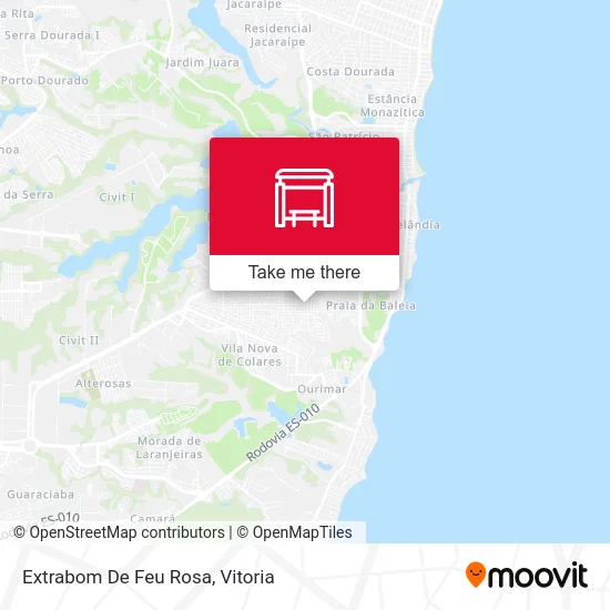 Extrabom De Feu Rosa map