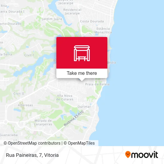 Rua Paineiras, 7 map