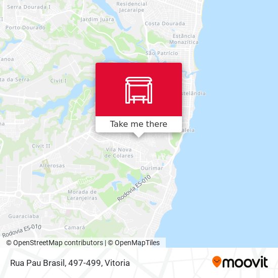 Rua Pau Brasil, 497-499 map