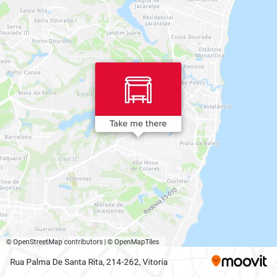 Rua Palma De Santa Rita, 214-262 map