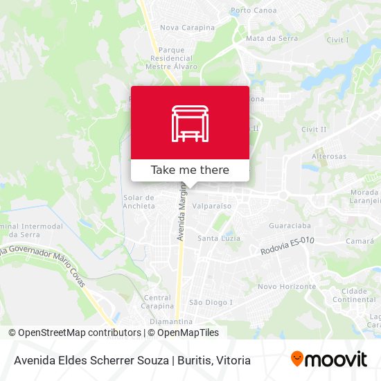 Avenida Eldes Scherrer Souza | Buritis map