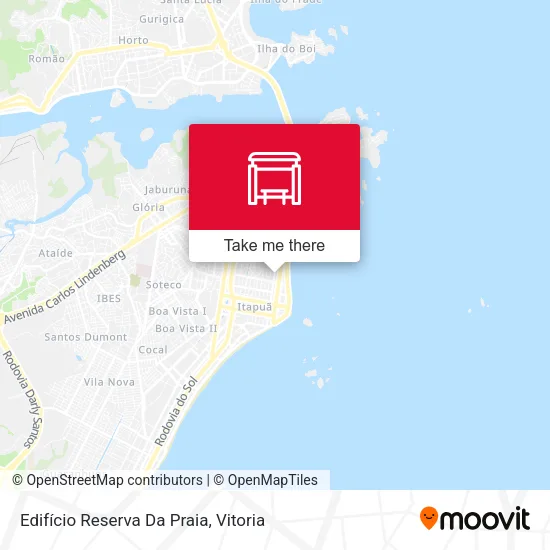 Edifício Reserva Da Praia map