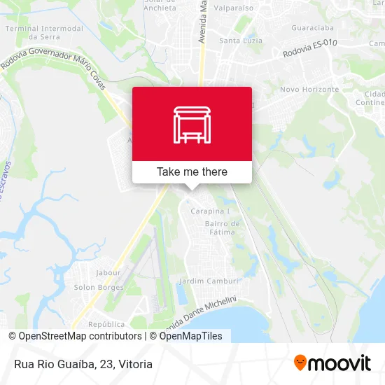 Rua Rio Guaíba, 23 map
