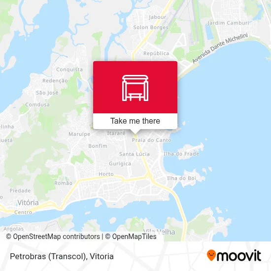 Petrobras (Transcol) map