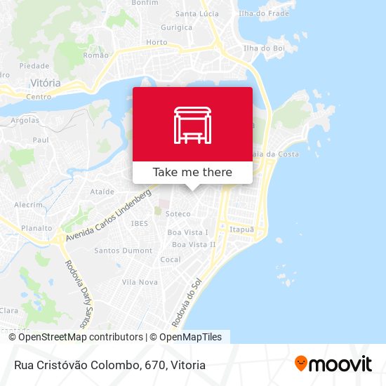 Rua Cristóvão Colombo, 670 map